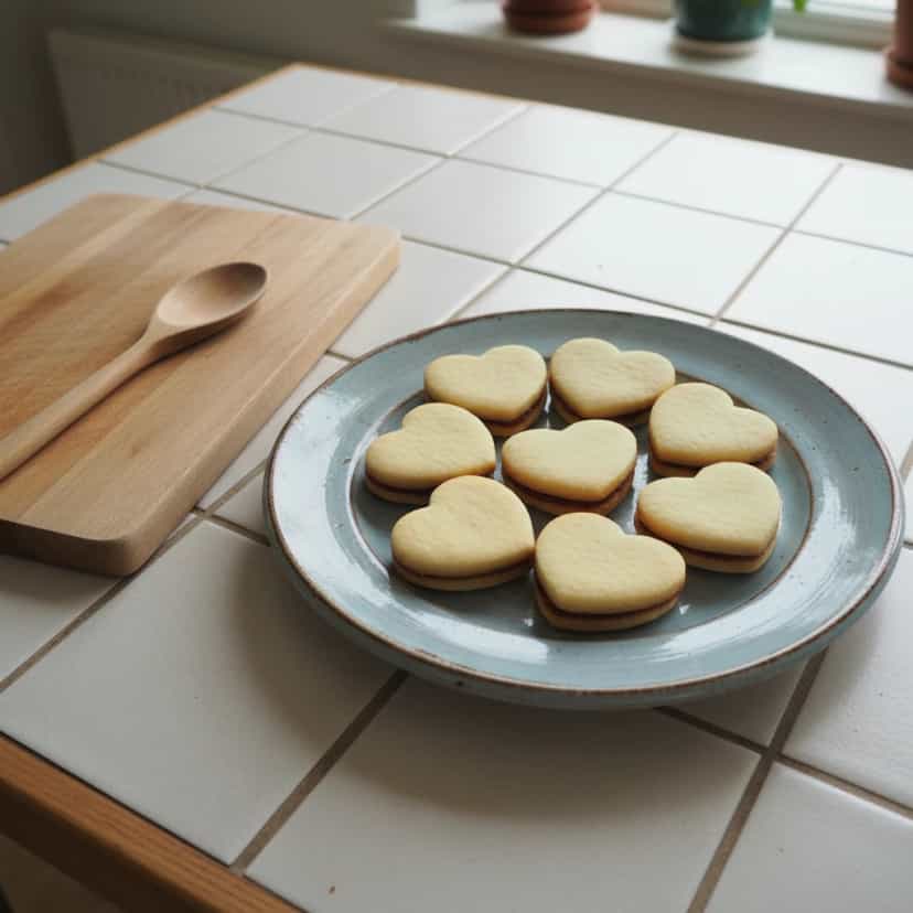 Foto deliciosa de Biscoitos Casadinhos de Limão pronta para servir - Bolachas & Cookies