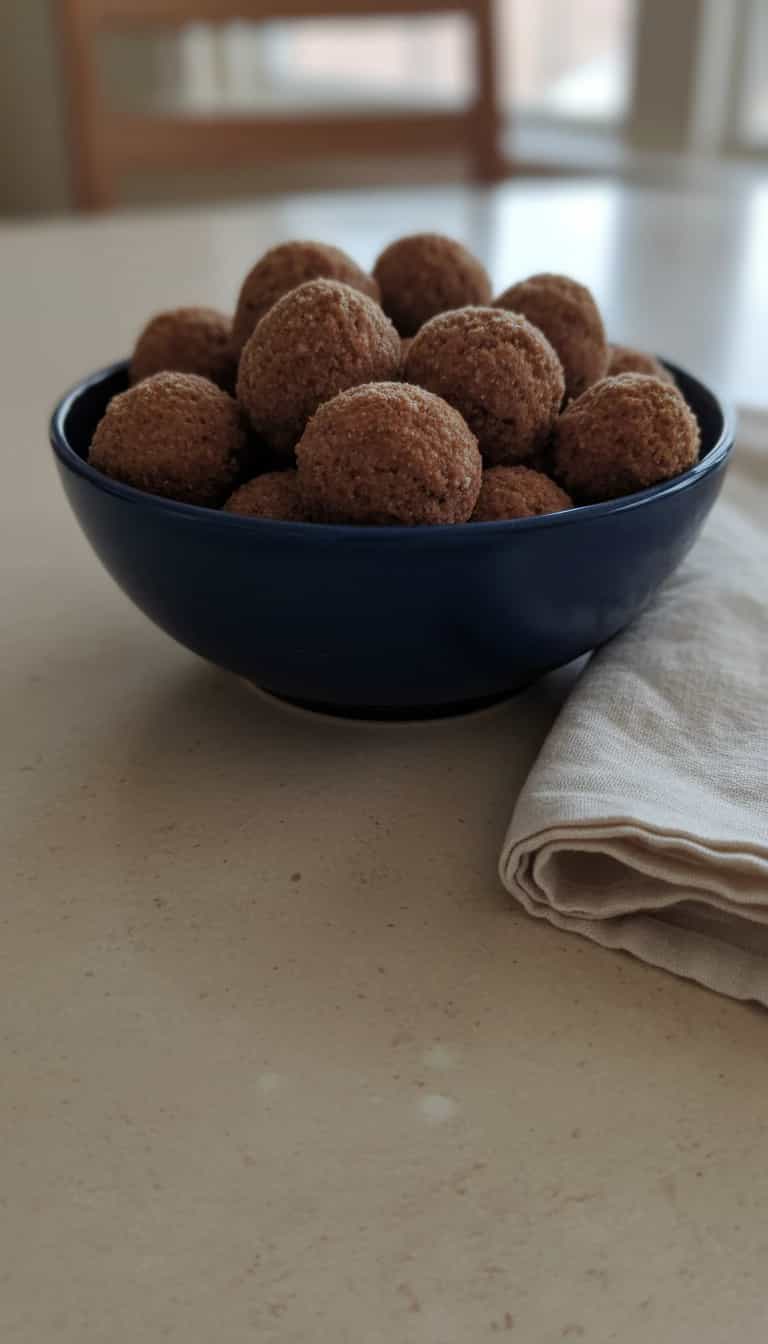 Foto deliciosa de Biscoitos Caseiros de Amendoim pronta para servir - Bolachas & Cookies