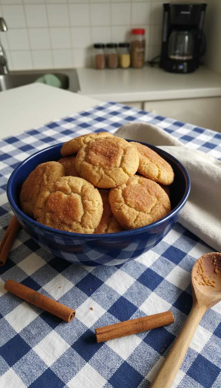 Foto deliciosa de Biscoitos Caseiros de Limão e Canela pronta para servir - Brownies & Cookies