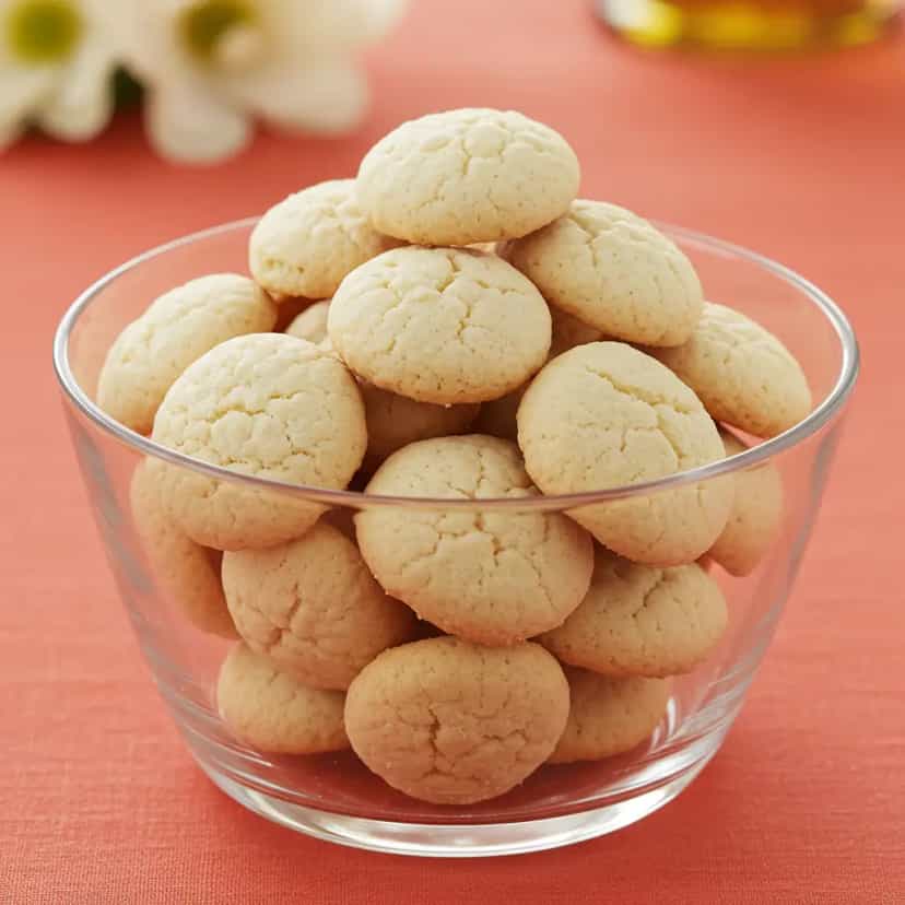 Foto deliciosa de Biscoitos Caseiros de Maracujá pronta para servir - Bolachas & Cookies