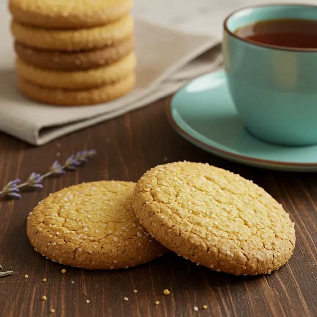 Biscoitos Caseiros de Mel e Gengibre
