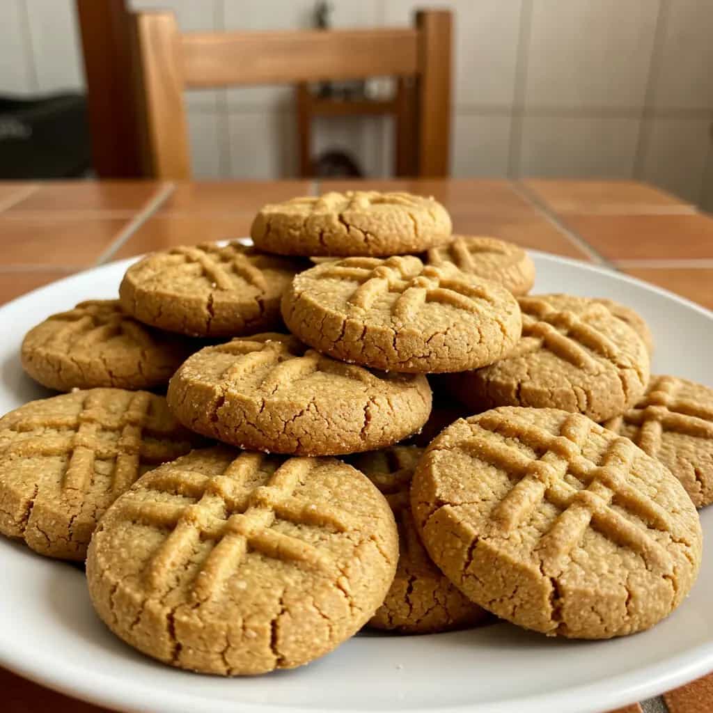 Biscoitos de Amendoim Sem Glúten
