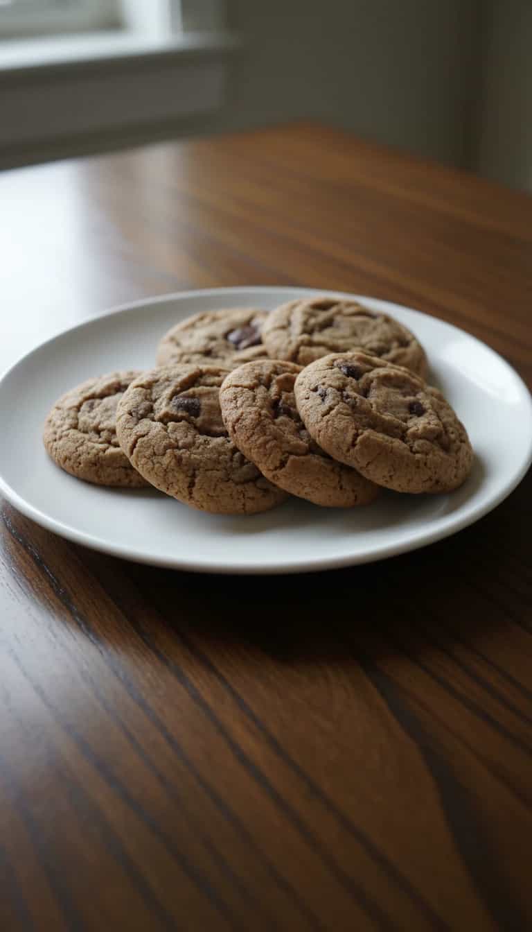 Foto deliciosa de Biscoitos de Chocolate Caseiros pronta para servir - Bolachas & Cookies