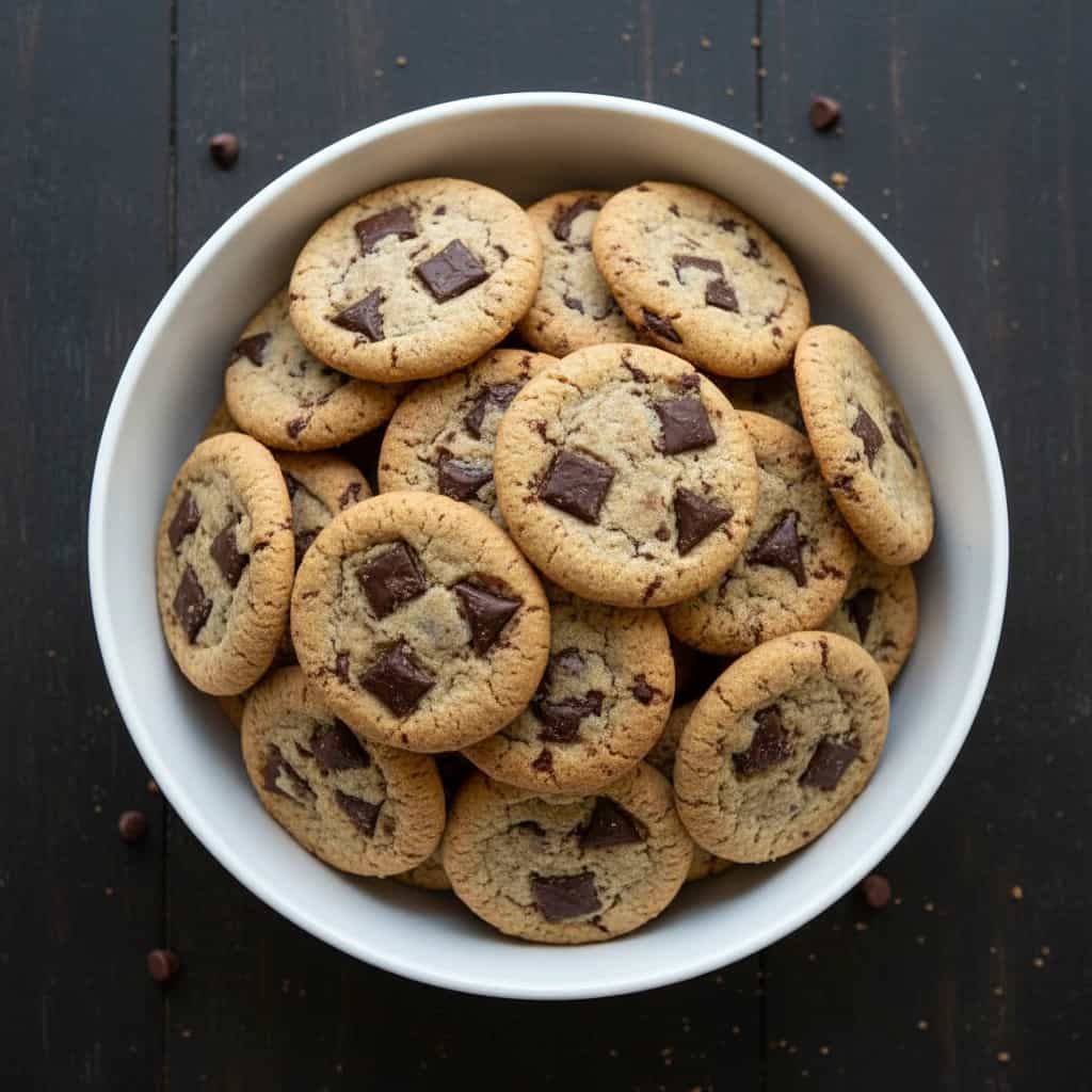 Biscoitos de Chocolate com Avelãs