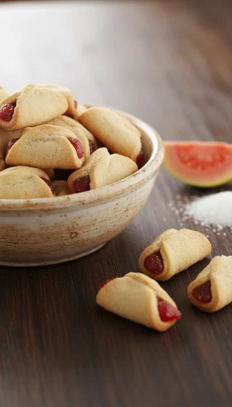 Foto deliciosa de Biscoitos de Goiabada Caseiros pronta para servir - Bolachas & Cookies