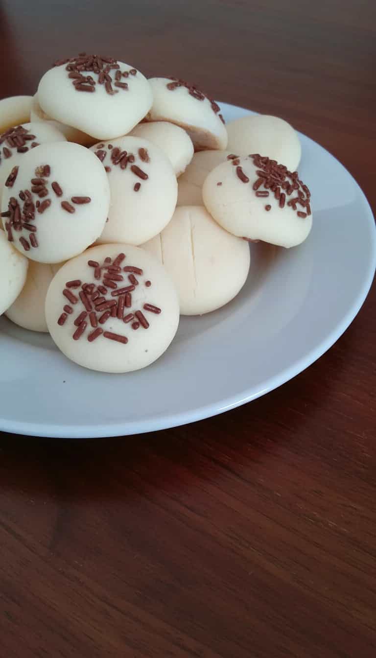 Foto deliciosa de Biscoitos de Leite Condensado pronta para servir - Bolachas & Cookies