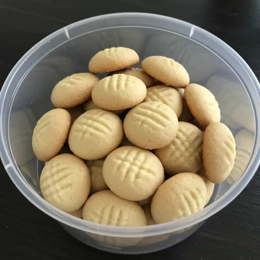 Foto deliciosa de Biscoitos de Maizena pronta para servir - Bolachas & Cookies