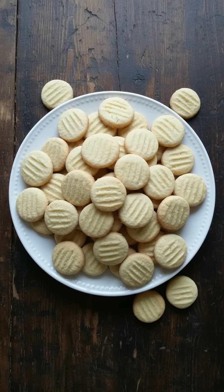 Biscoitos de Maizena e Coco