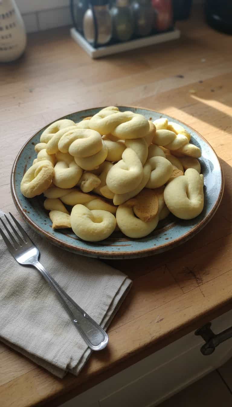 Foto deliciosa de Biscoitos de Nata pronta para servir - Bolachas & Cookies
