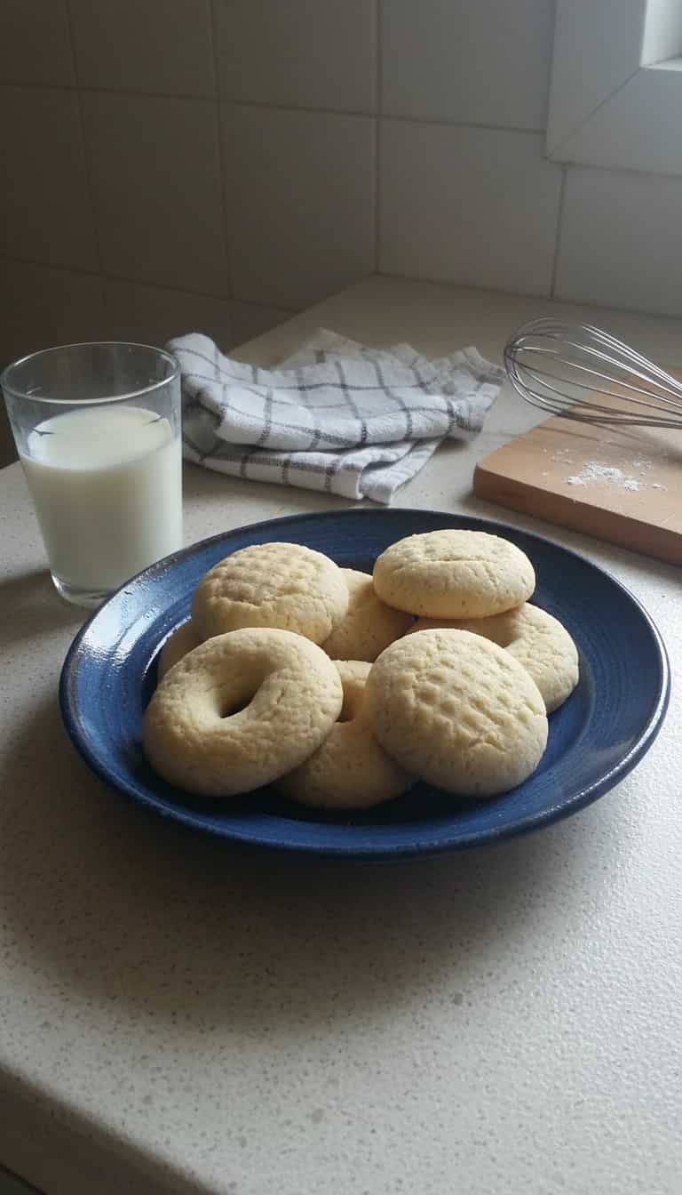 Foto deliciosa de Biscoitos de Nata e Amido de Milho pronta para servir - Bolachas & Cookies