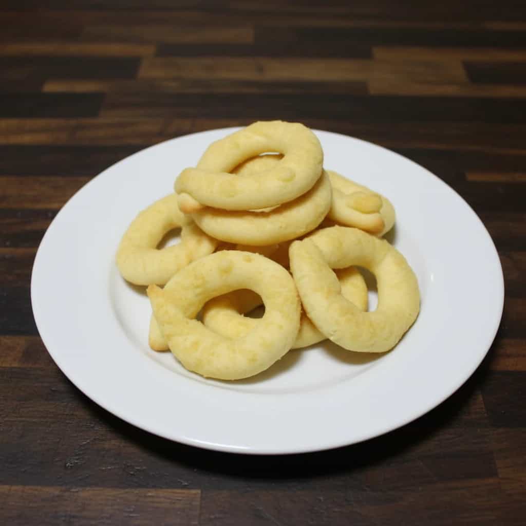 Biscoitos de Polvilho e Parmesão