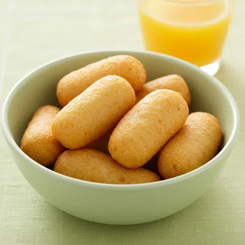 Foto deliciosa de Biscoitos Fritos de Polvilho Azedo pronta para servir - Chips & Biscoitos