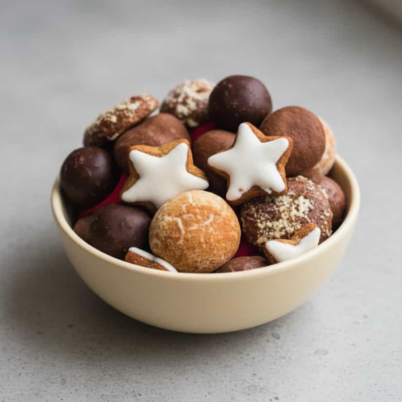 Foto deliciosa de Biscoitos Sablés de Laranja e Limão pronta para servir - Brownies & Cookies