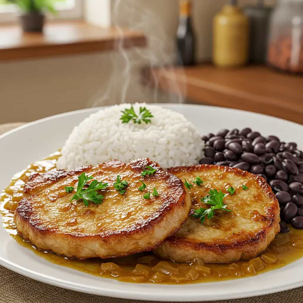 Bisteca na Panela de Pressão