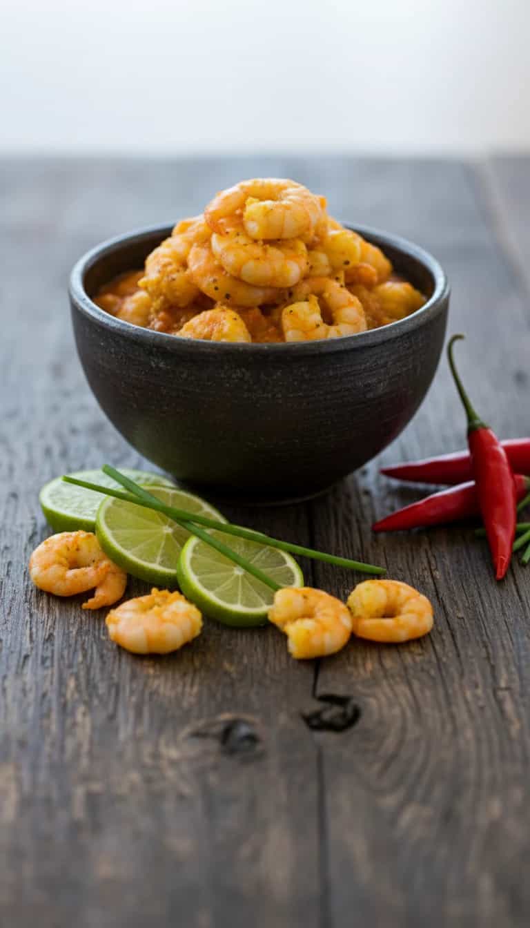 Foto deliciosa de Bobó de Camarão Cremoso pronta para servir - Peixes & Frutos do Mar