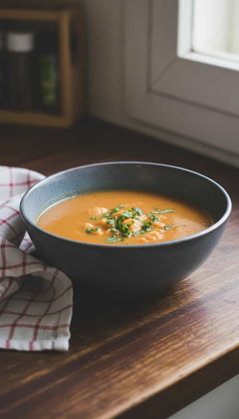 Foto deliciosa de Bobó de Camarão Cremoso pronta para servir - Pratos Brasileiros Icônicos