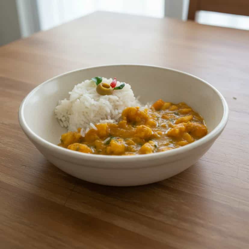 Foto deliciosa de Bobó de Peixe Cremoso pronta para servir - Peixes & Frutos do Mar