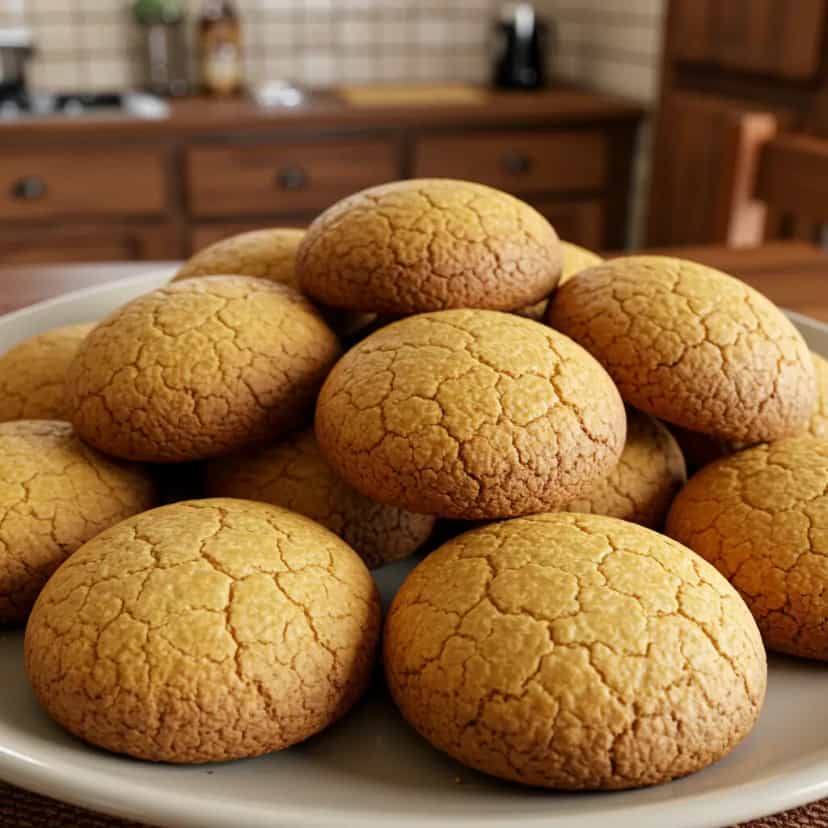 Foto deliciosa de Bolacha de sal amoníaco pronta para servir - Chips & Biscoitos