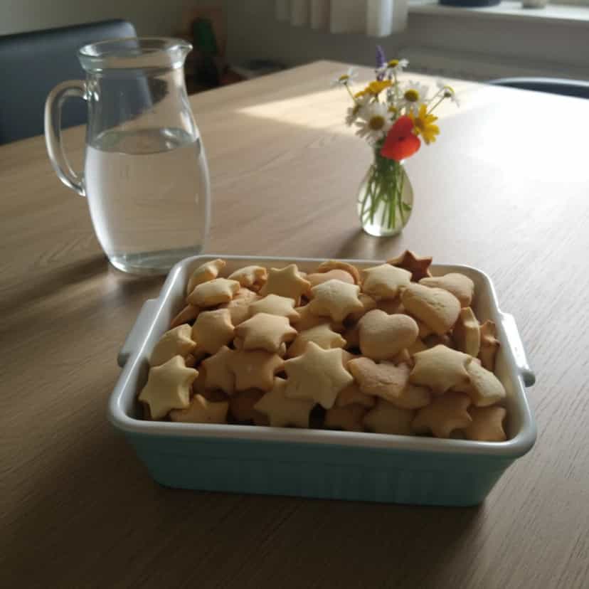 Foto deliciosa de Bolacha de Trigo pronta para servir - Bolachas & Cookies