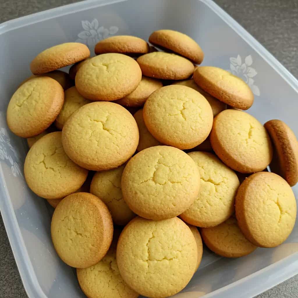 Bolachas Caseiras de Baunilha