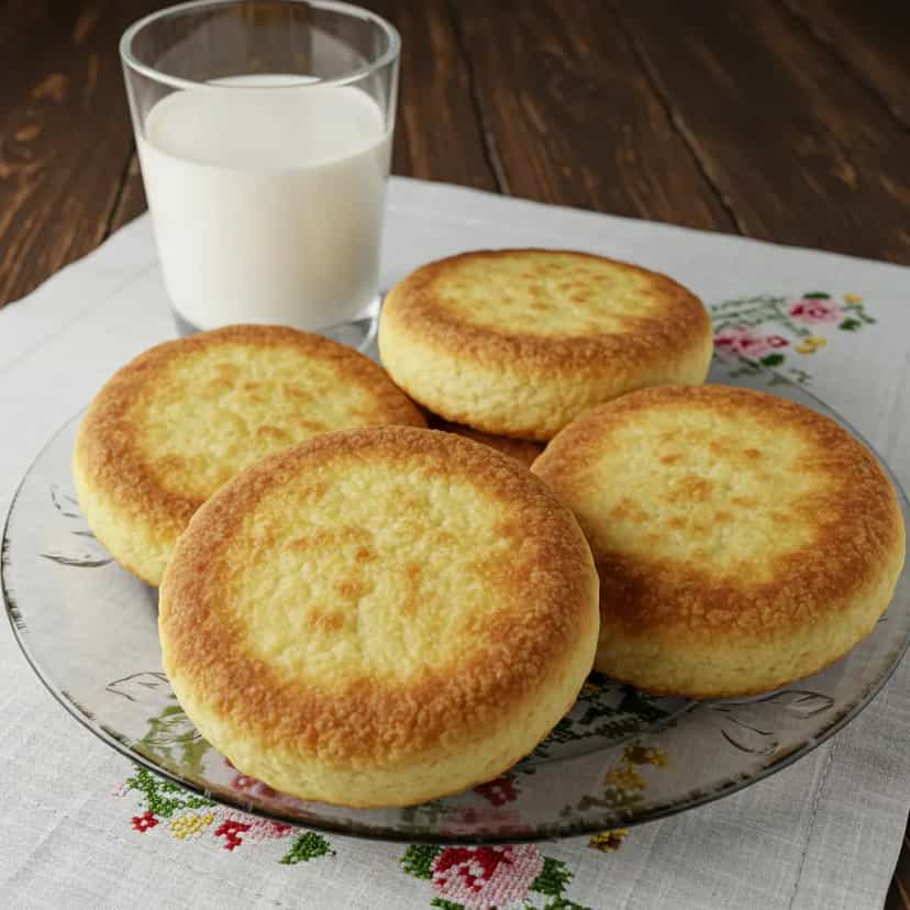 Foto deliciosa de Bolachas de Aveia Caseiras pronta para servir - Bolachas & Cookies
