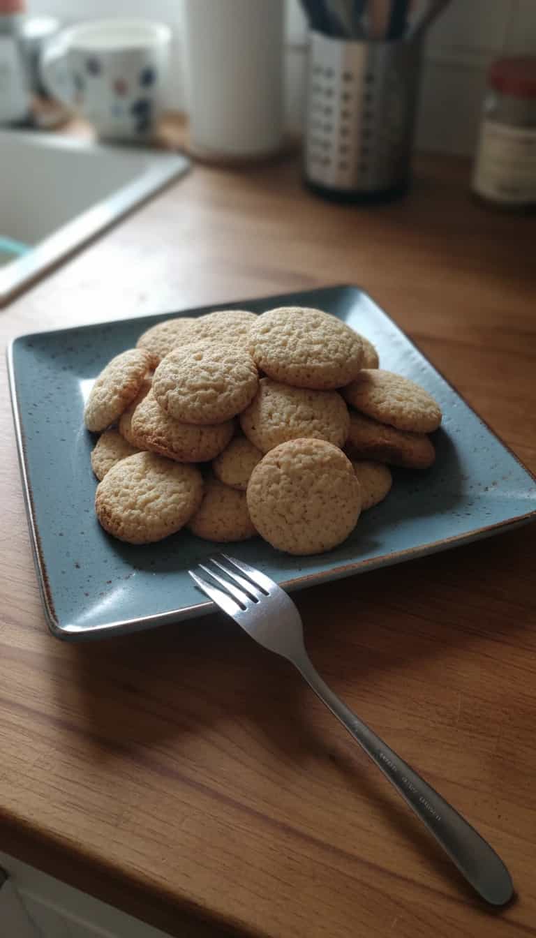 Foto deliciosa de Bolachas de Queijo Caseiras pronta para servir - Bolachas & Cookies