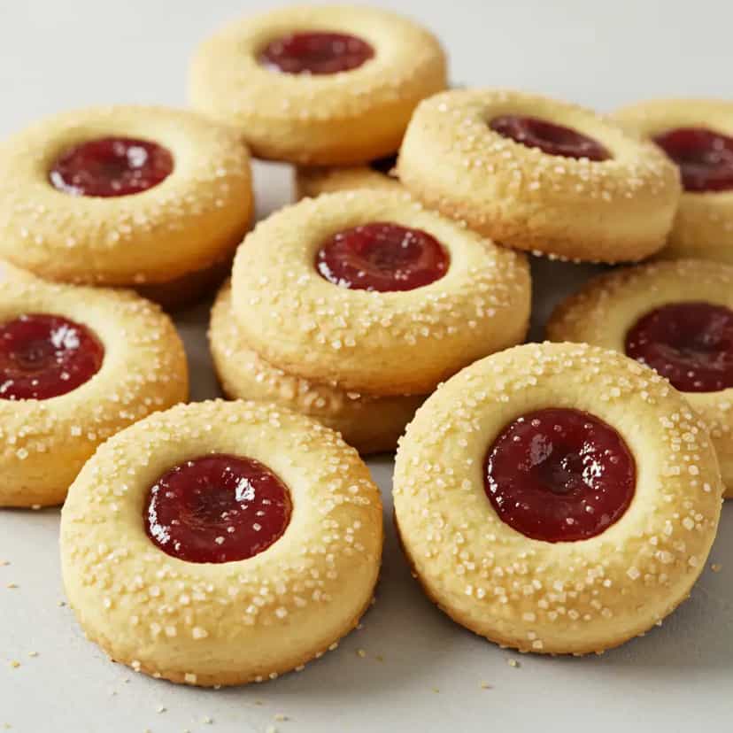 Foto deliciosa de Bolachinha de Manteiga com Goiabada pronta para servir - Bolachas & Cookies