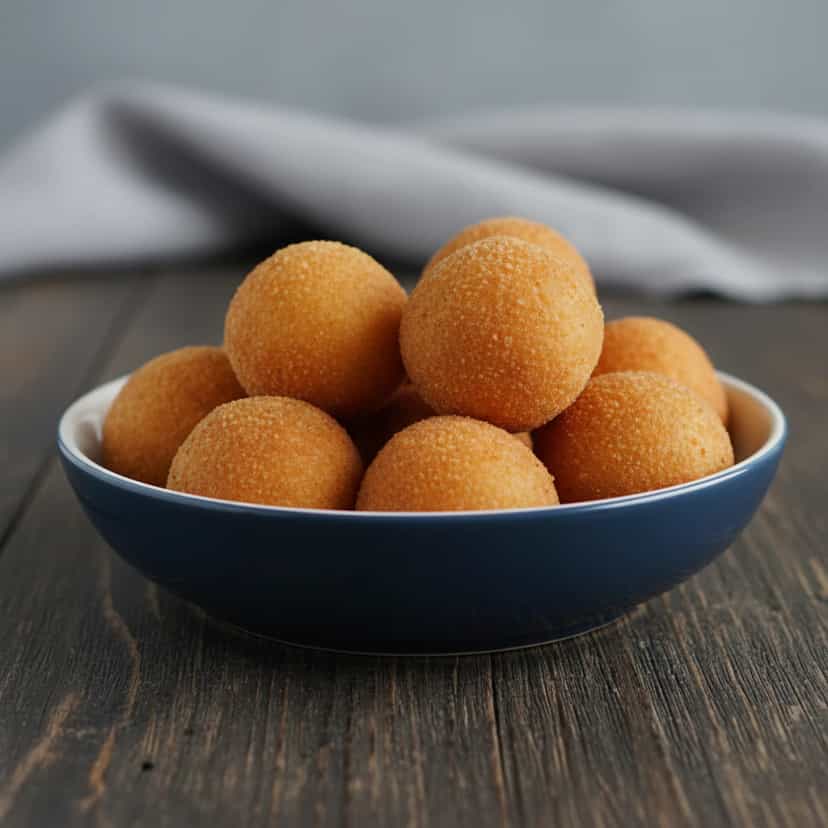 Foto deliciosa de Bolinha de Queijo pronta para servir - Salgadinhos