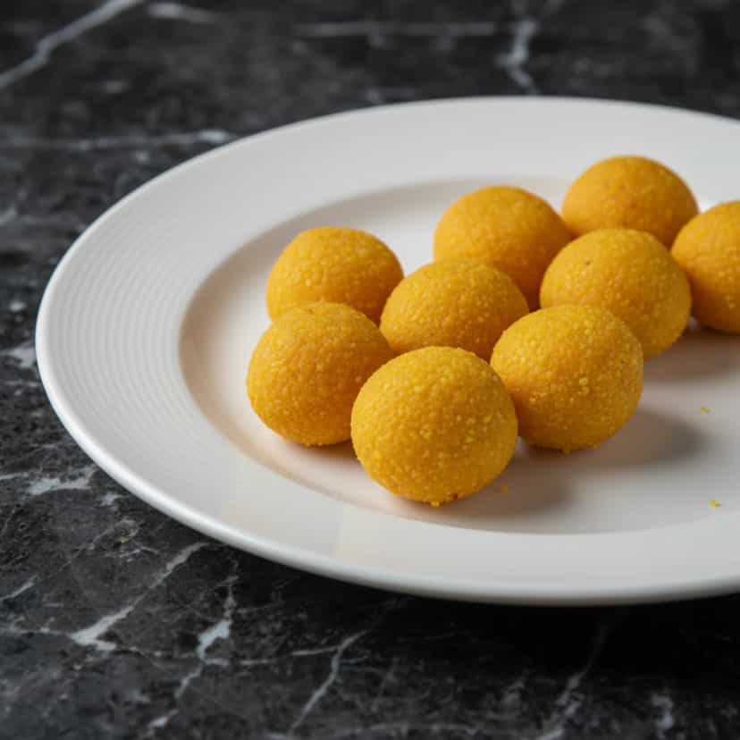 Foto deliciosa de Bolinha de Queijo pronta para servir - Salgadinhos