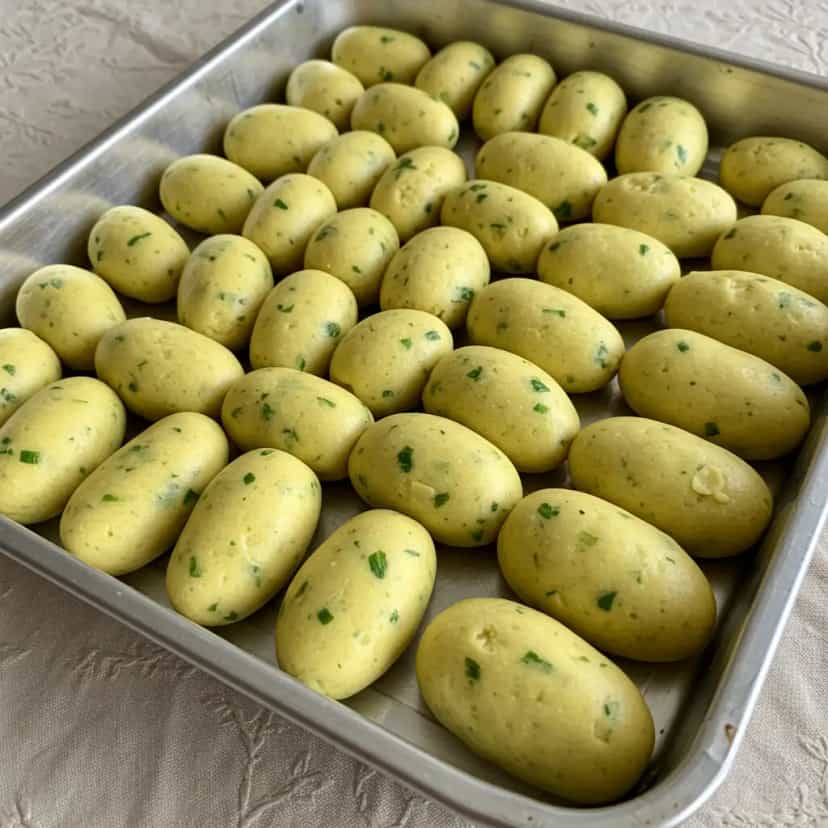 Foto deliciosa de Bolinho Caipira de Linguiça Toscana pronta para servir - Salgadinhos