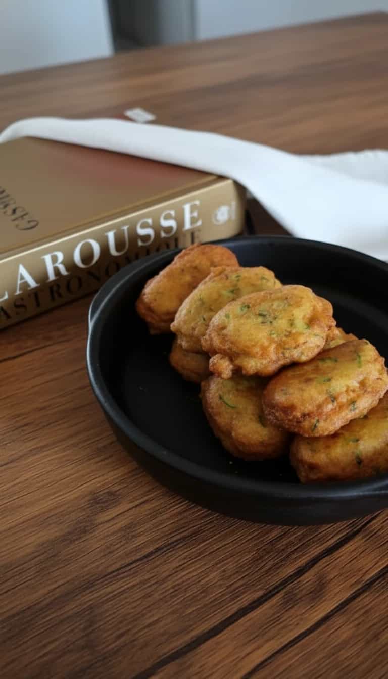 Foto deliciosa de Bolinho de Abobrinha pronta para servir - Salgadinhos