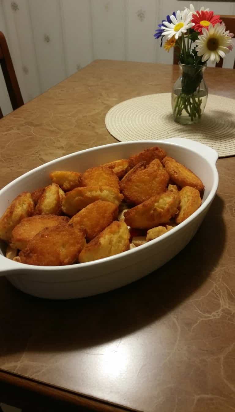 Foto deliciosa de Bolinho de Arroz Assado pronta para servir - Snacks Assados