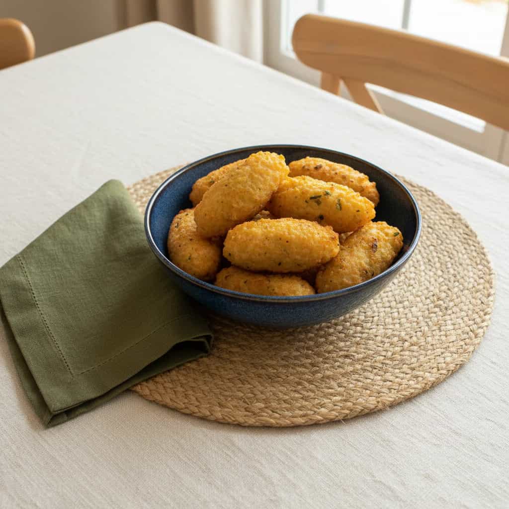 Bolinho de Arroz com Carne