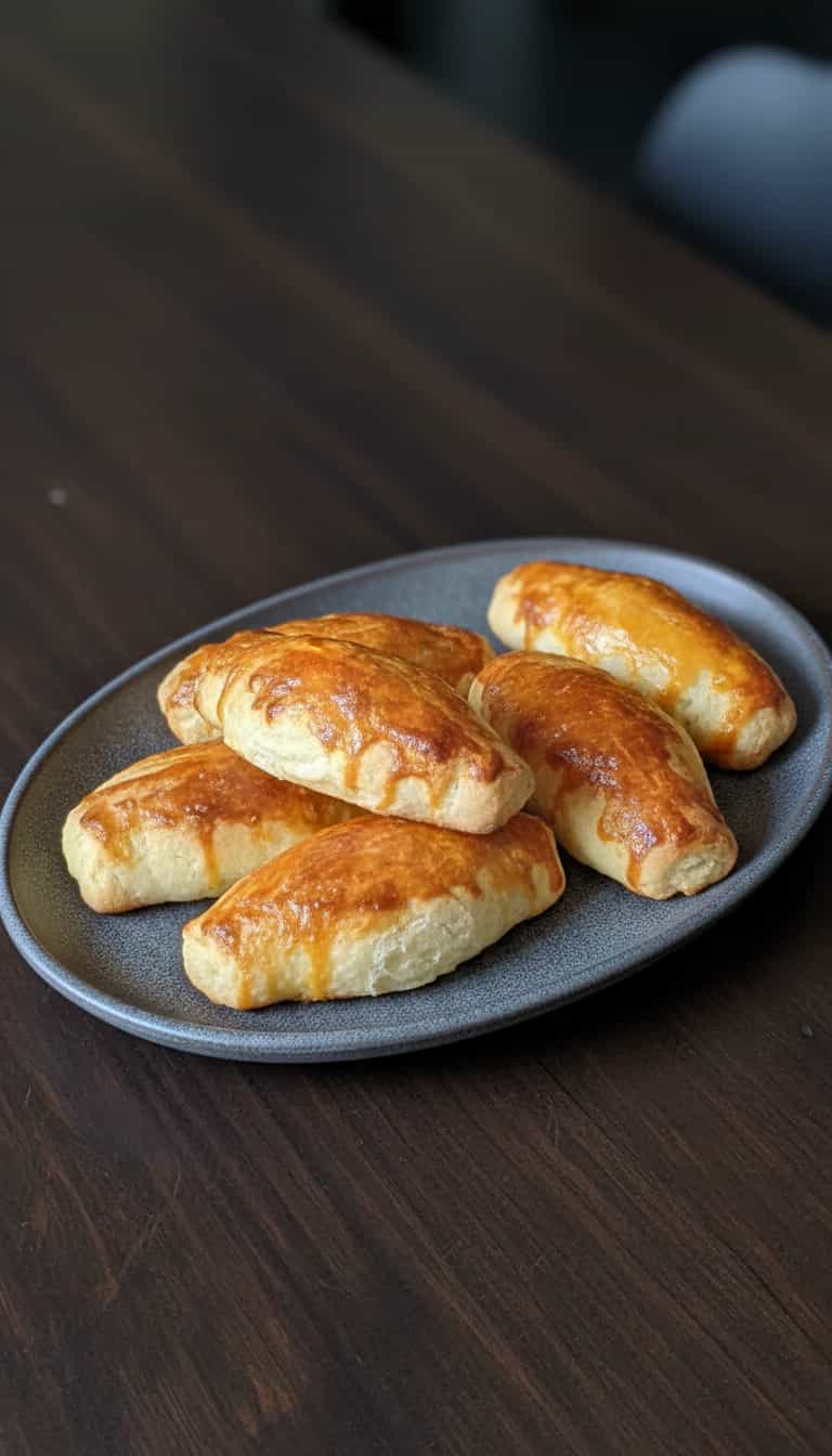 Foto deliciosa de Bolinho de Arroz com Frango pronta para servir - Salgadinhos