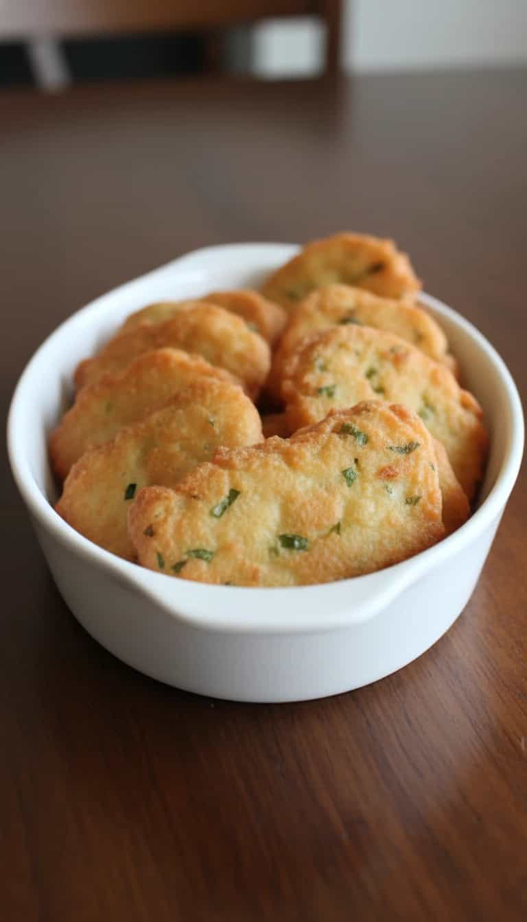 Foto deliciosa de Bolinho de Batata com Carne pronta para servir - Salgadinhos