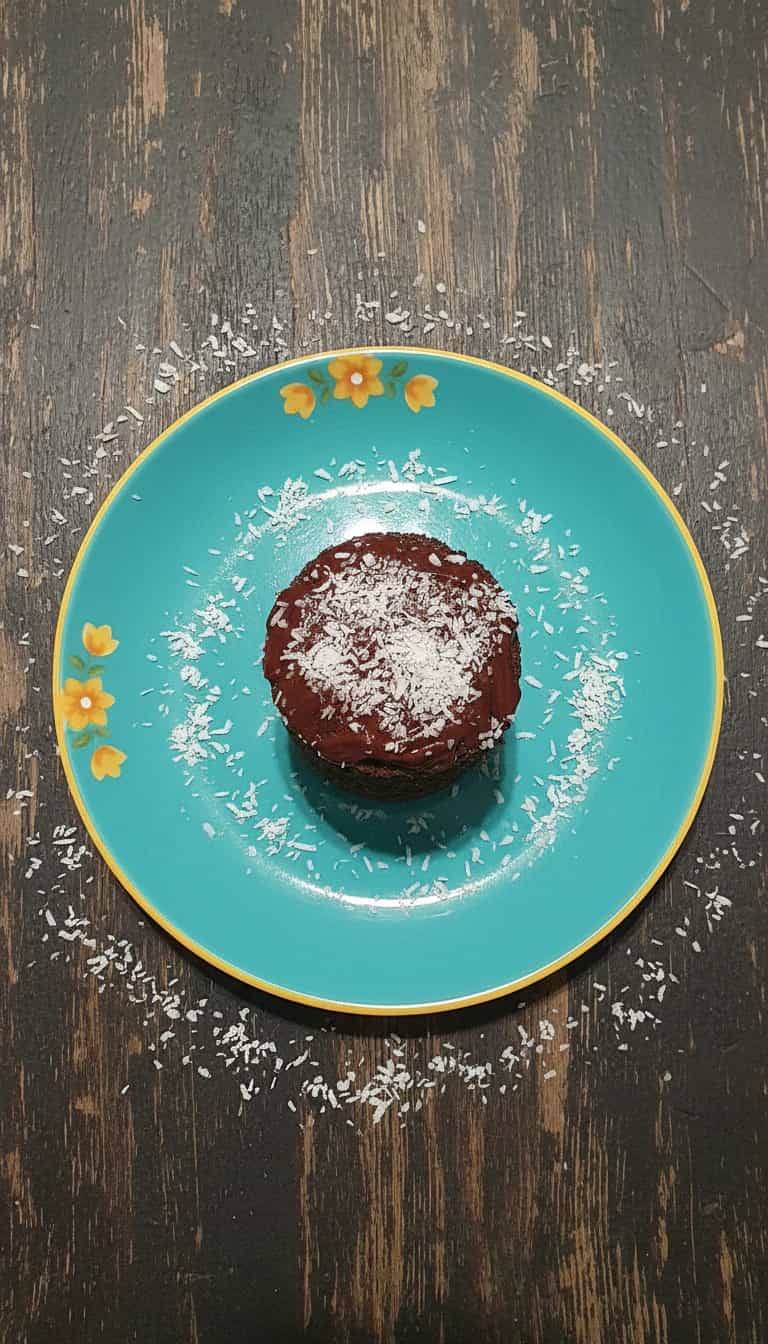 Foto deliciosa de Bolinho de Caneca Low Carb pronta para servir - Snacks Assados