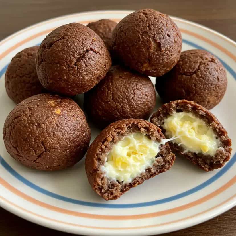 Foto deliciosa de Bolinho de Carne com Recheio de Boteco pronta para servir - Salgadinhos