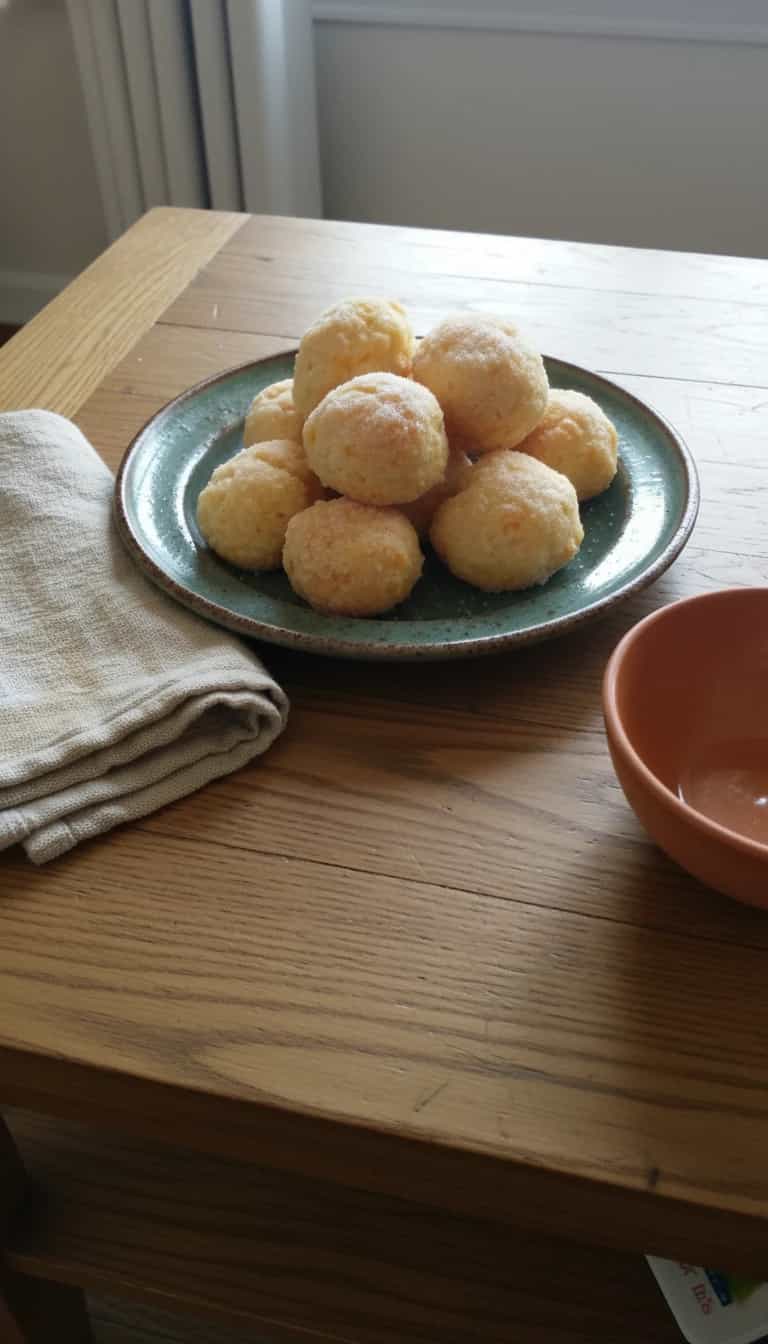 Foto deliciosa de Bolinho de Chuva pronta para servir - Lanches de Padaria