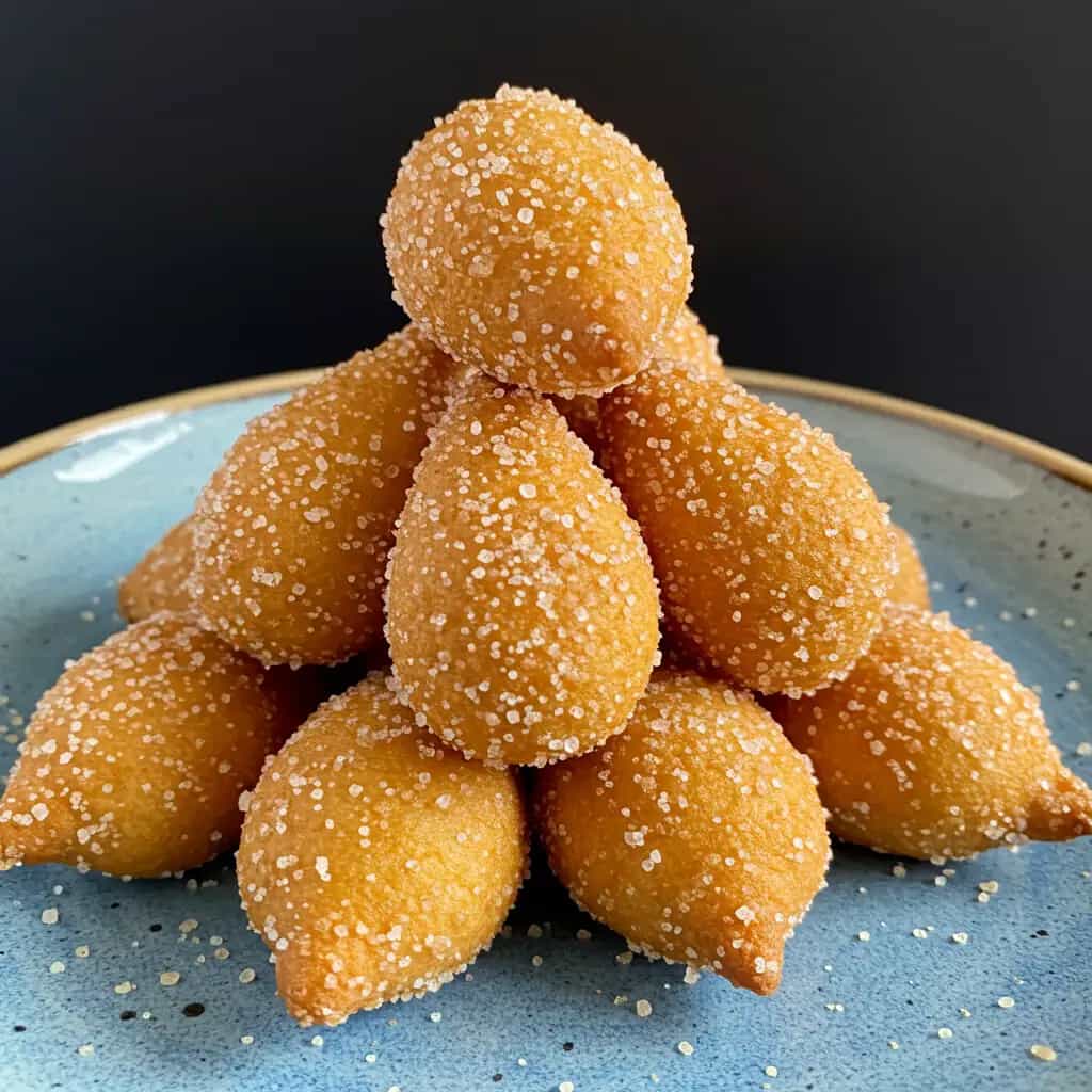 Bolinho de chuva fácil e rápido