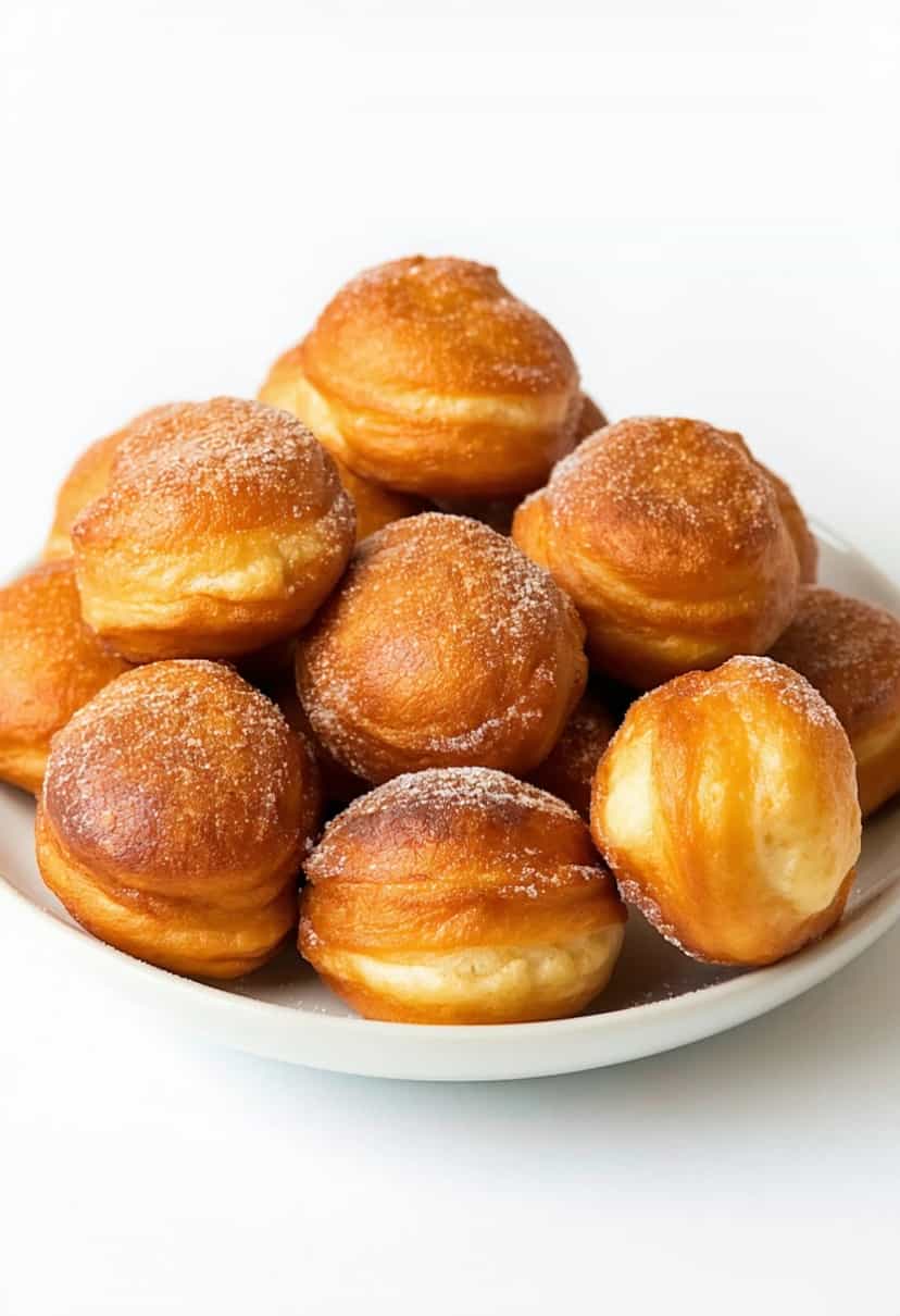 Foto deliciosa de Bolinho de Chuva pronta para servir - Lanches de Padaria