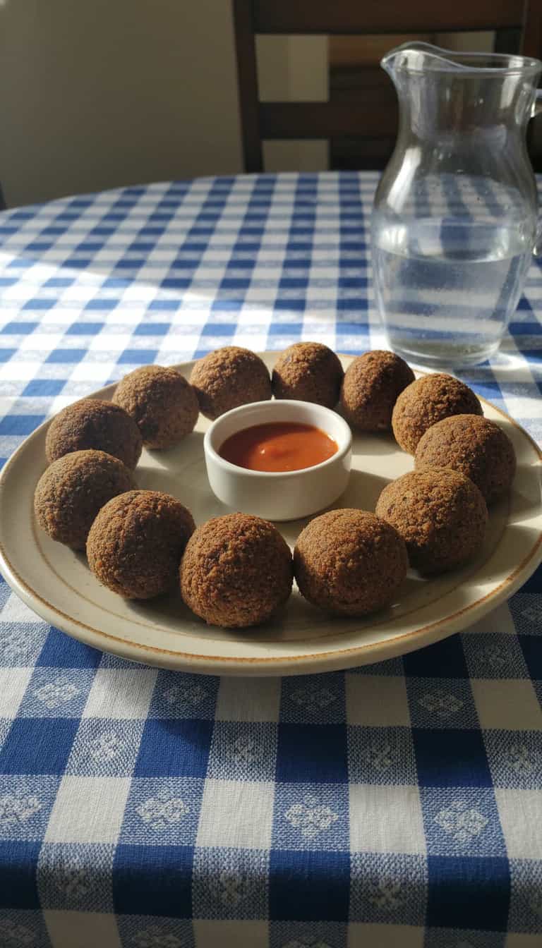 Foto deliciosa de Bolinho de Feijoada pronta para servir - Salgadinhos
