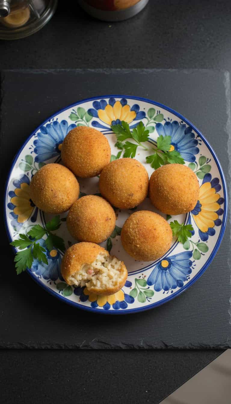 Foto deliciosa de Bolinho de Macarrão pronta para servir - Salgadinhos