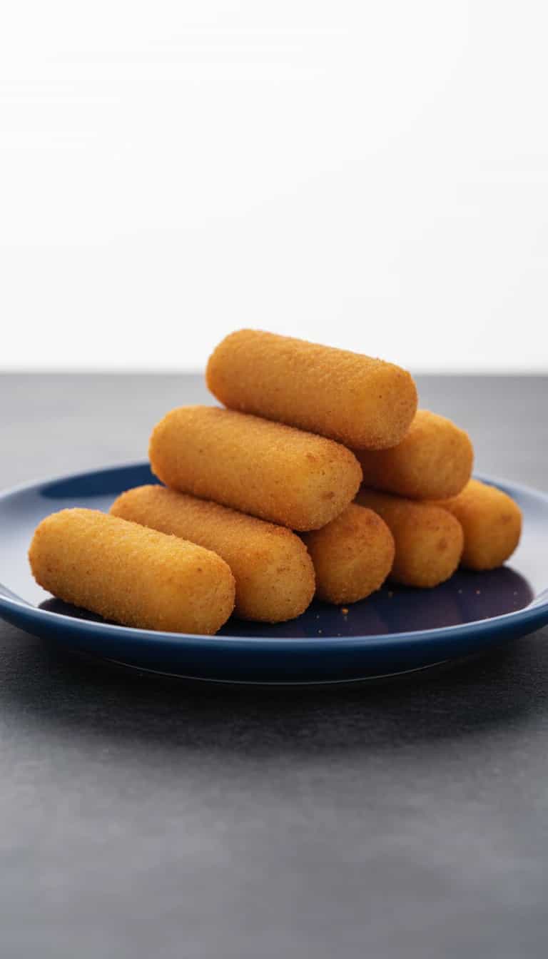 Foto deliciosa de Bolinho de Mandioca com Carne Moída pronta para servir - Carnes & Frango