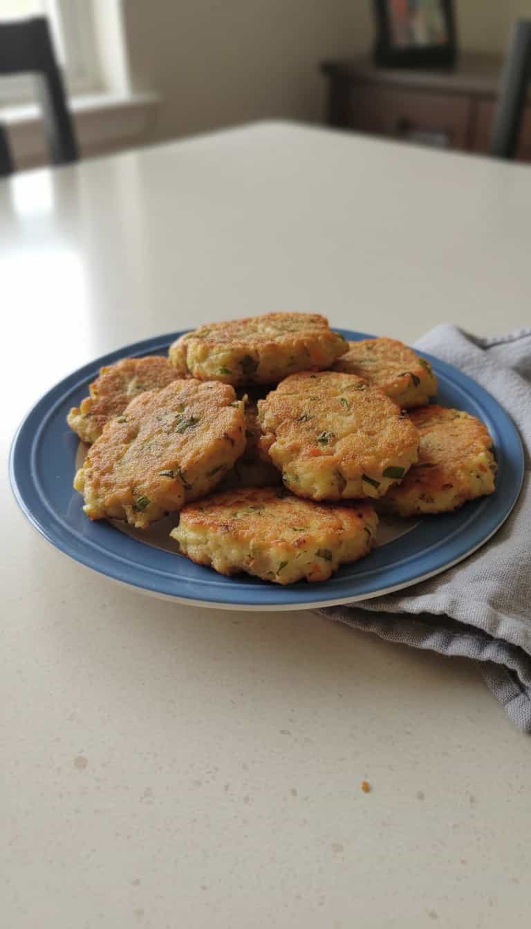 Foto deliciosa de Bolinho de Mandioca com Frango pronta para servir - Salgadinhos