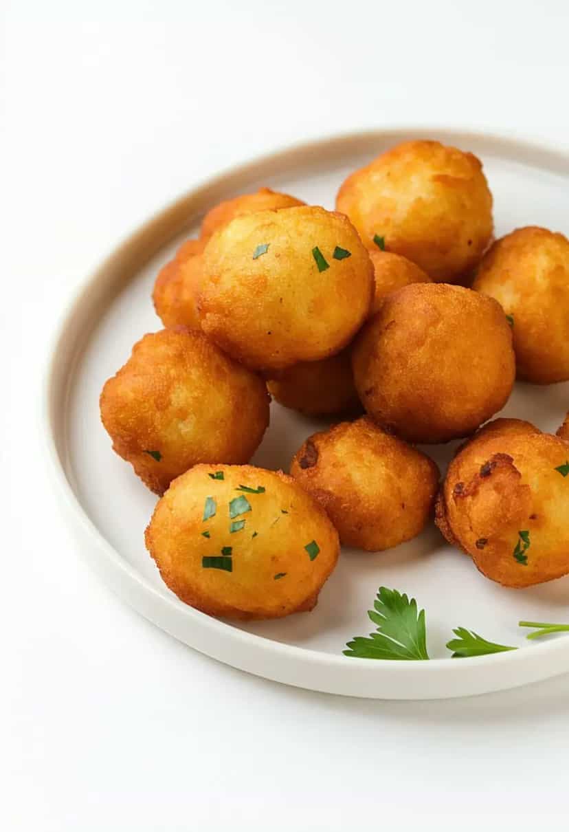 Foto deliciosa de Bolinho de Mandioca pronta para servir - Salgadinhos