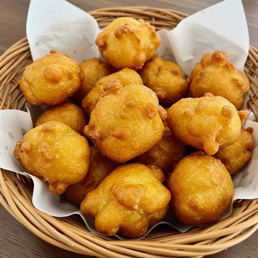 Foto deliciosa de Bolinho de pobre pronta para servir - Salgadinhos