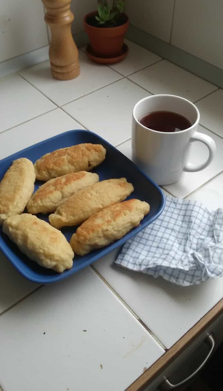 Foto deliciosa de Bolinho de Polvilho Frito pronta para servir - Salgadinhos