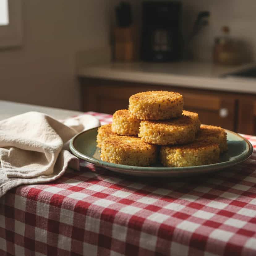 Foto deliciosa de Bolinho de Tapioca Cremoso pronta para servir - Salgadinhos