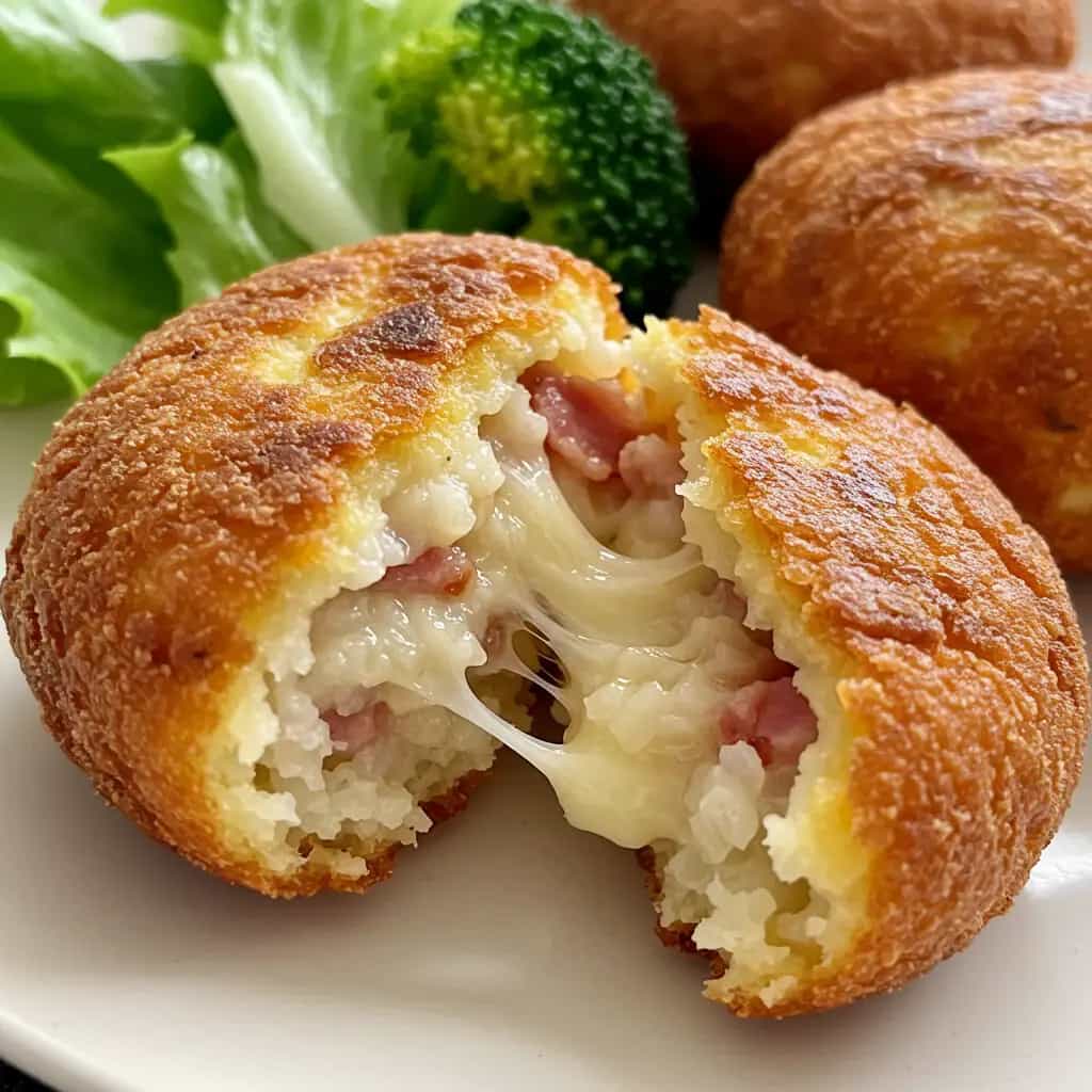 Bolinhos de Arroz com Bacon