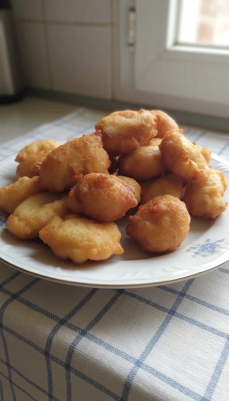 Foto deliciosa de Bolinhos de Arroz com Queijo pronta para servir - Salgadinhos